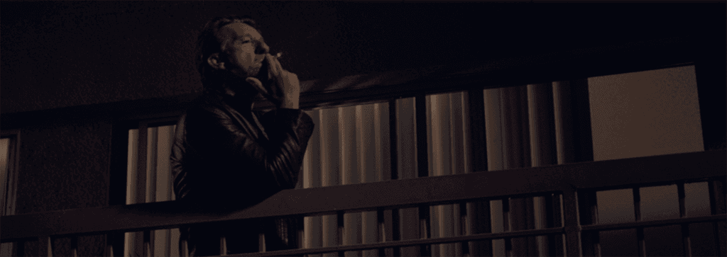 man smoking