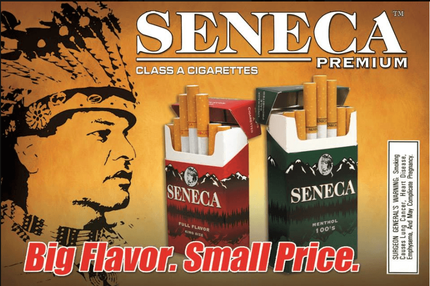 Cigarette ad targeting the American Indian population