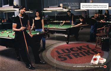 Cigarette ad targeting the Asian/Pacific Islander population