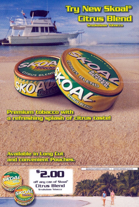 Cigarette ad targeting the Low-Income population
