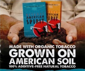 Cigarette ad targeting the American Indian population